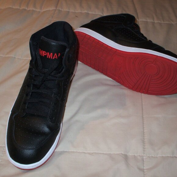 Nike Air Jordan Jumpman Access Black mid-top basketball shoes - Size 13 - Picture 2 of 3
